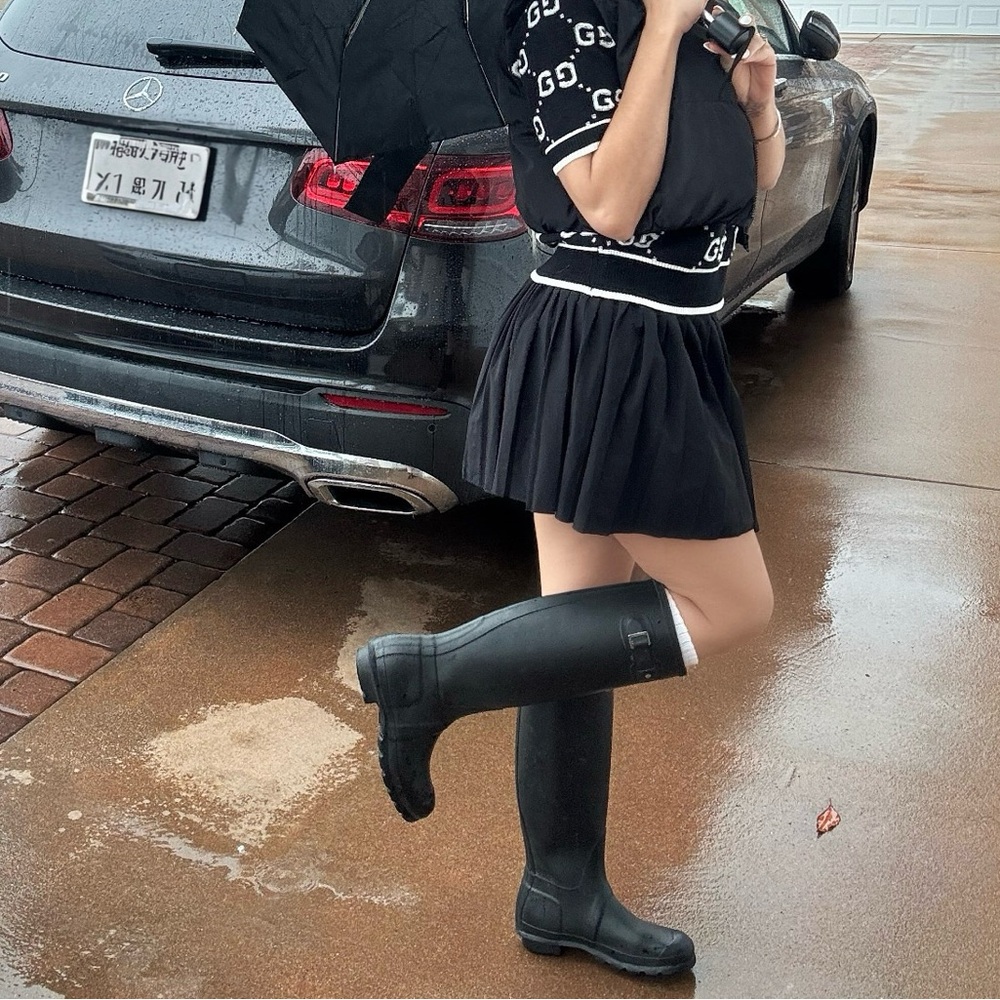 Hunter Classic Black Waterproof Boots - Picture 4 of 13